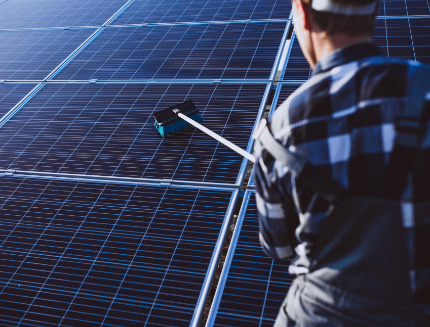 Professionelle Solarreinigung